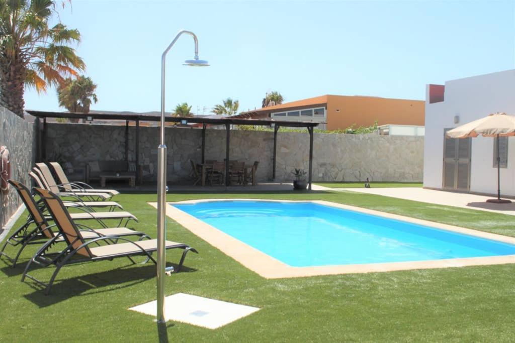 Villa & Golf & Heated Saltwater Pool & Leisure & Wifi Caleta De Fuste Exteriér fotografie