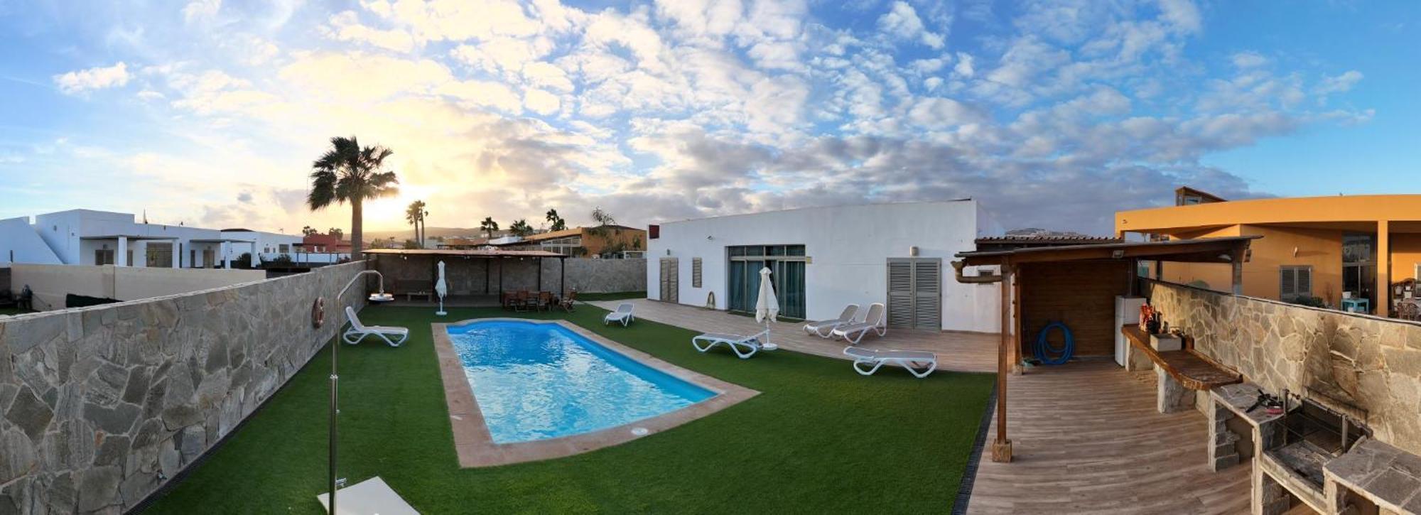 Villa & Golf & Heated Saltwater Pool & Leisure & Wifi Caleta De Fuste Exteriér fotografie